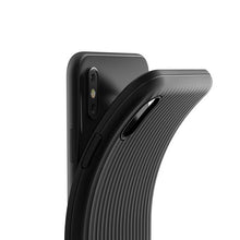 Cargar imagen en el visor de la galería, Funda Silicon VRS Design Single Fit Label iPhone XS Max