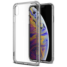 Cargar imagen en el visor de la galería, Funda Vrs Crystal Chrome Transparente Uso Rudo Híbrido para iPhone XS Max