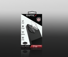 Cargar imagen en el visor de la galería, Raptic Vidrio Templado Calidad Premium para Cámaras  de iPhone 13 Mini / 13