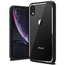 Cargar imagen en el visor de la galería, Funda Vrs Crystal Chrome Uso Rudo Transparente Híbrido para iPhone XR