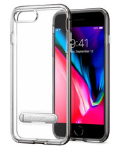 Cargar imagen en el visor de la galería, Funda Spigen Crystal Hybrid Gunmetal Uso Rudo para iPhone 7 Plus / 8 Plus