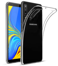 Cargar imagen en el visor de la galería, Funda De Silicon Suave Transparente Para Samsung Galaxy A7 2018