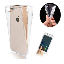 Cargar imagen en el visor de la galería, Funda De Silicon Suave 360 BLANK Transparente Para iPhone 7 Plus / 8 Plus