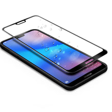 Cargar imagen en el visor de la galería, Vidrio Templado 5D contorno negro para HUAWEI P20 LITE
