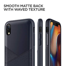 Cargar imagen en el visor de la galería, Funda Vrs Leather Fit iPhone XR Tpu Case Premium