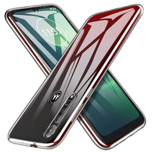 Cargar imagen en el visor de la galería, Funda Protector Case Uso Rudo Híbrido Acrigel Transparente Rígido Para Moto G8 Plus