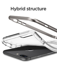 Cargar imagen en el visor de la galería, Funda Spigen Crystal Hybrid Gunmetal Uso Rudo para iPhone 7 Plus / 8 Plus