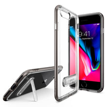 Cargar imagen en el visor de la galería, Funda Spigen Crystal Hybrid Gunmetal Uso Rudo para iPhone 7 Plus / 8 Plus