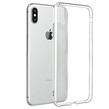 Cargar imagen en el visor de la galería, Funda De Silicon Suave Transparente Para iPhone X / XS