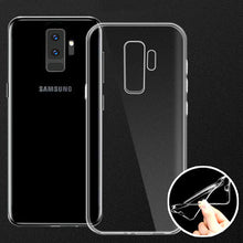 Cargar imagen en el visor de la galería, Funda De Silicon Suave Transparente Para Samsung Galaxy S9 Plus G965