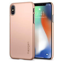 Cargar imagen en el visor de la galería, Funda Spigen De Lujo Thin Fit Para iPhone X / XS