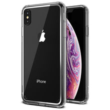 Cargar imagen en el visor de la galería, Funda Vrs Crystal Chrome Transparente Uso Rudo Híbrido para iPhone XS Max
