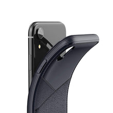 Cargar imagen en el visor de la galería, Funda Vrs Leather Fit iPhone XR Tpu Case Premium