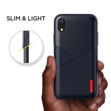 Cargar imagen en el visor de la galería, Funda Vrs Leather Fit iPhone XR Tpu Case Premium