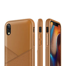 Cargar imagen en el visor de la galería, Funda Vrs Leather Fit iPhone XR Tpu Case Premium