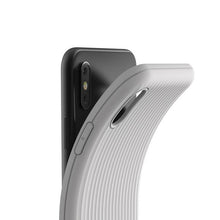 Cargar imagen en el visor de la galería, Funda Silicon VRS Design Single Fit Label iPhone XS Max