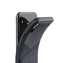 Cargar imagen en el visor de la galería, Funda Vrs Leather Fit Label iPhone XS Max Tpu Case Premium