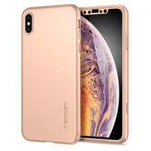 Cargar imagen en el visor de la galería, Funda Spigen De Lujo Thin Fit 360 para iPhone XS Max