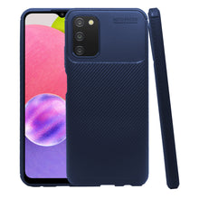 Cargar imagen en el visor de la galería, Funda Rugged Carbon Fibra Flexible Para Samsung A03S