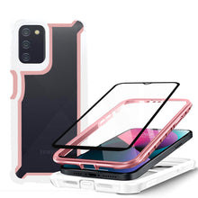 Cargar imagen en el visor de la galería, Funda De Uso Rudo Tough 360 Más Mica 9D Para Samsung Galaxy A03S