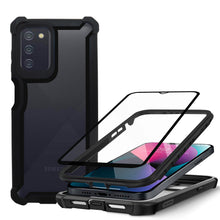 Cargar imagen en el visor de la galería, Funda De Uso Rudo Tough 360 Más Mica 9D Para Samsung Galaxy A03S