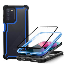 Cargar imagen en el visor de la galería, Funda De Uso Rudo Tough 360 Más Mica 9D Para Samsung Galaxy A03S