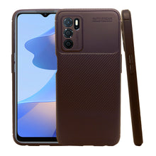 Cargar imagen en el visor de la galería, Funda Rugged Carbon Fibra Flexible Para OPPO A16