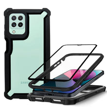 Cargar imagen en el visor de la galería, Funda De Uso Rudo Tough 360 Más Mica 9D Para Samsung A22 4g