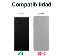 Cargar imagen en el visor de la galería, Funda Rugged Carbon Fibra Flexible Para Samsung A22 4g