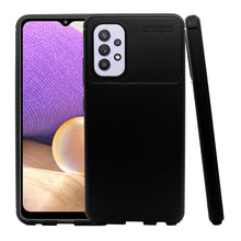 Cargar imagen en el visor de la galería, Funda Rugged Carbon Fibra Flexible Para Samsung A32 4G