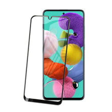Cargar imagen en el visor de la galería, Vidrio Templado 9D contorno negro 2 piezas de paquete para Samsung Galaxy A51