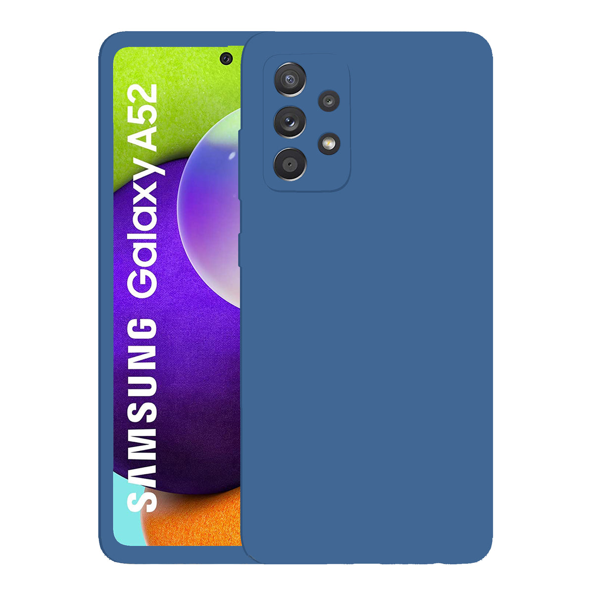 Funda Gel Tacto Silicona + Colgante Azul Turquesa Samsung Galaxy