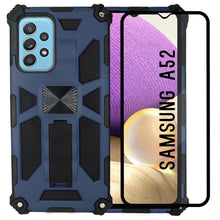Cargar imagen en el visor de la galería, Funda Uso Rudo Rugged Robot Soporte Mas Mica 9D Para A52