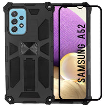 Cargar imagen en el visor de la galería, Funda Uso Rudo Rugged Robot Soporte Mas Mica 9D Para A52