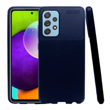 Cargar imagen en el visor de la galería, Funda Rugged Carbon Fibra Flexible Para Samsung A52 4G / 5G / A52s