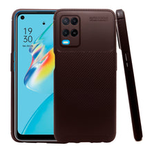 Cargar imagen en el visor de la galería, Funda Rugged Carbon Fibra Flexible Para OPPO A54
