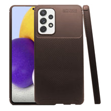 Cargar imagen en el visor de la galería, Funda Rugged Carbon Fibra Flexible Para Samsung A72