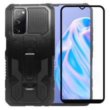 Cargar imagen en el visor de la galería, Funda Uso Rudo Para Samsung Galaxy A72 Con Soporte Robot Clip Case Más Mica 9D 2pz
