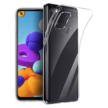 Cargar imagen en el visor de la galería, Funda De Silicon Suave Transparente Para Samsung Galaxy A21s