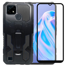 Cargar imagen en el visor de la galería, Funda Uso Rudo Para Realme C21 Con Soporte Robot Clip Case
