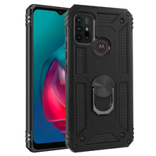 Cargar imagen en el visor de la galería, Funda Uso Rudo con Soporte de Anillo para Moto E22