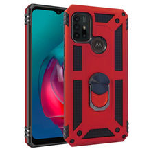 Cargar imagen en el visor de la galería, Funda Uso Rudo con Soporte de Anillo para Motorola Moto G10/ G20/ G30