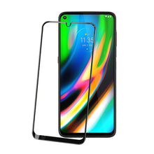 Cargar imagen en el visor de la galería, Vidrio Templado 9D contorno negro para Moto G9 Plus