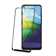 Cargar imagen en el visor de la galería, Vidrio Templado 9D contorno negro 2 piezas de paquete para Moto G9 Power