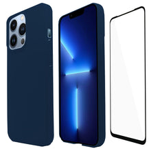 Cargar imagen en el visor de la galería, ATTI Molan Cano Super Fit Funda Case Ultradelgada de Policarbonato Rígido Protector Acabado Mate para iPhone 13 Pro Más Mica 9D