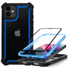 Cargar imagen en el visor de la galería, Funda De Uso Rudo Tough 360 Más Mica 9D Para iPhone 11