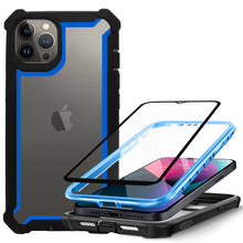 Cargar imagen en el visor de la galería, Funda De Uso Rudo Tough 360 Más Mica 9D Para iPhone 13 Pro