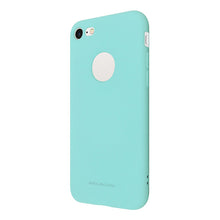 Cargar imagen en el visor de la galería, Funda Protector Silicon Tacto Suave Molan Cano Jelly Case para iPhone 7 / 8 / SE 2020 / SE 2022 con orificio