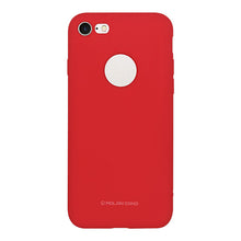Cargar imagen en el visor de la galería, Funda Protector Silicon Tacto Suave Molan Cano Jelly Case para iPhone 7 / 8 / SE 2020 / SE 2022 con orificio