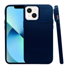 Cargar imagen en el visor de la galería, Funda Rugged Carbon Fibra Flexible Para iPhone 13 Mini